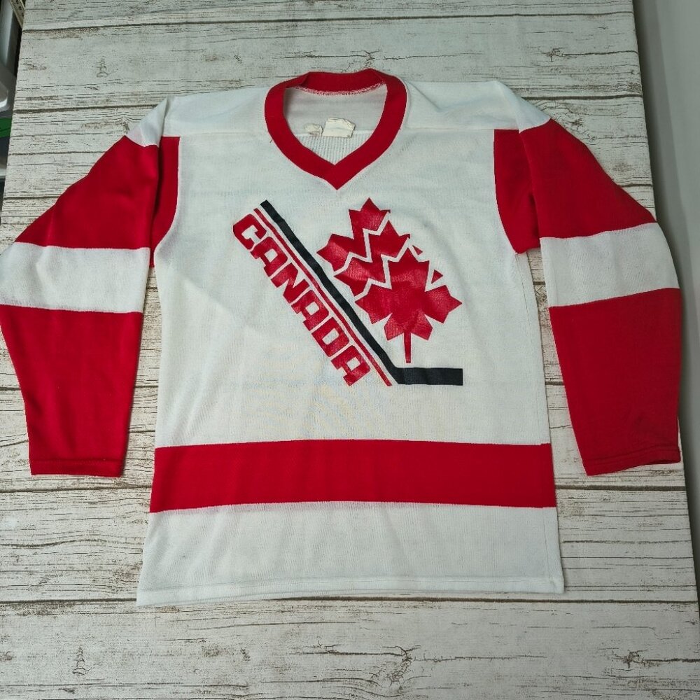 Vintage Cooper Team Canada Hockey Jersey Size Small